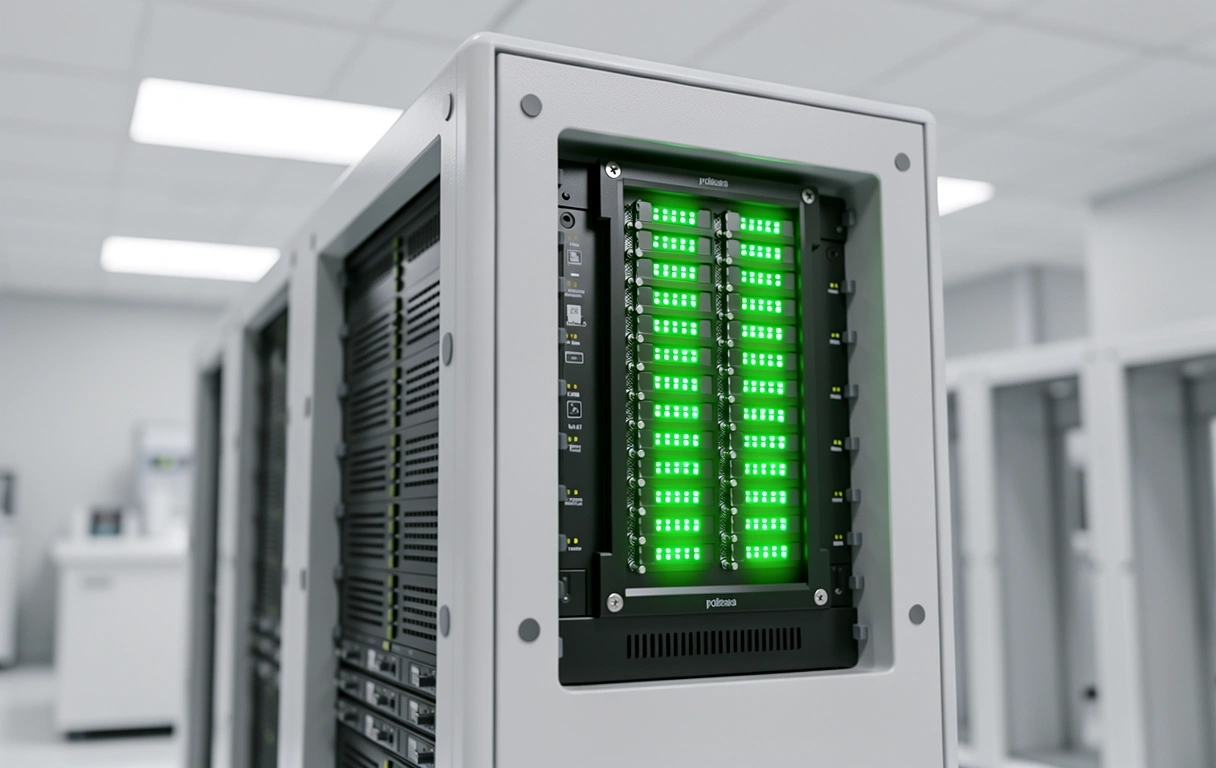 Internal data processing hardware at Northern Logic Labs